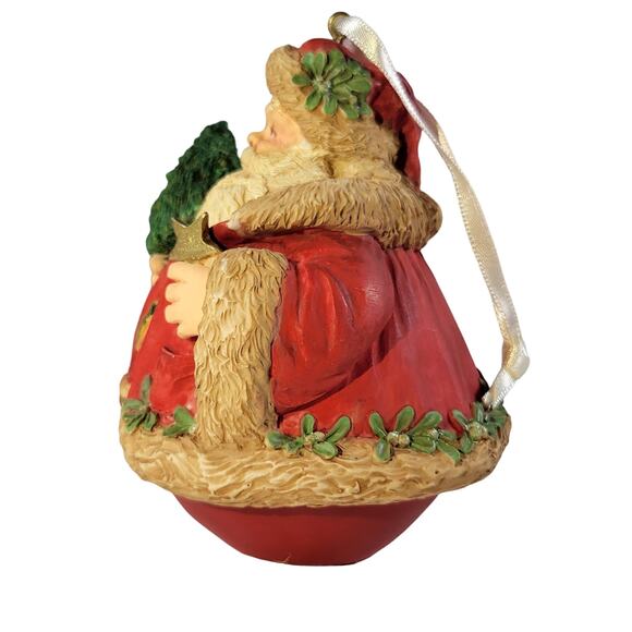 1996 Hallmark Keepsake Evergreen Santa Ornament Special Edition - Picture 6 of 13